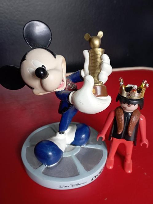 533) Mickey mouse beeldje, Collections, Disney, Comme neuf, Statue ou Figurine, Mickey Mouse, Enlèvement ou Envoi