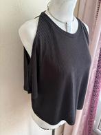 T-shirt noir  découpes Divided H&M Taille M (modèle ample), Vêtements | Femmes, T-shirts, Enlèvement ou Envoi, Comme neuf