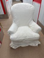 Flamant fauteil met afneembare hoes wit, Huis en Inrichting, Fauteuils, Ophalen, Gebruikt, 75 tot 100 cm, 50 tot 75 cm