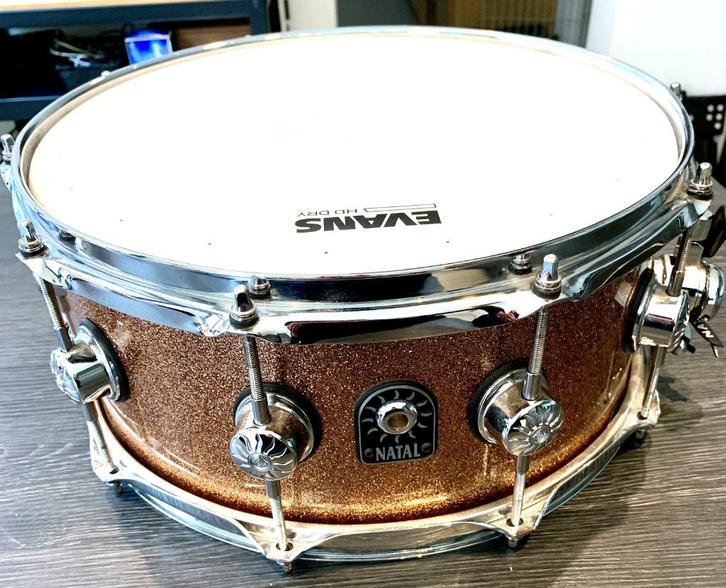 Snare Natal "Café racer" 14 x 6,5, Muziek en Instrumenten, Drumstellen en Slagwerk, Zo goed als nieuw, Overige merken, Ophalen