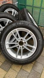 Set originele Mercedes velgen met Michelin winterbanden, Auto-onderdelen, Ophalen, 16 inch, Banden en Velgen, Personenwagen