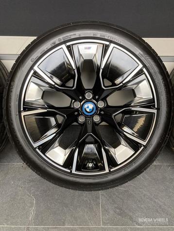 20” originele BMW IX3 G08 velgen + banden 890M 5x112  791626, Pneus et Jantes, 245 mm, Enlèvement ou Envoi, Véhicule de tourisme