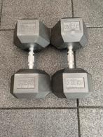 Hexa rubber dumbell set 37,5 kg    (150euro), Ophalen, Zo goed als nieuw, Benen, Dumbbell