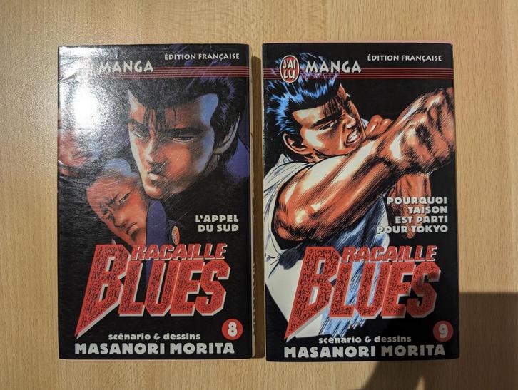 J'ai Lu Manga - Racaille Blues 8-9, Boeken, Stripverhalen, Gelezen, Meerdere stripboeken, Ophalen of Verzenden