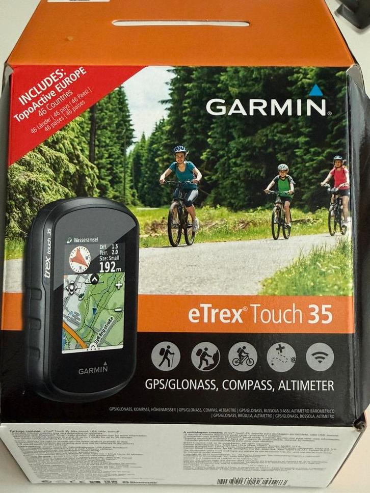 Garmin eTrex Touch 35, Vélos & Vélomoteurs, Accessoires vélo | Compteurs de vélo, Comme neuf, GPS, Enlèvement