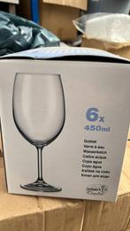 Partij van 24x 6 wijnglazen 450ml, Verzamelen, Ophalen