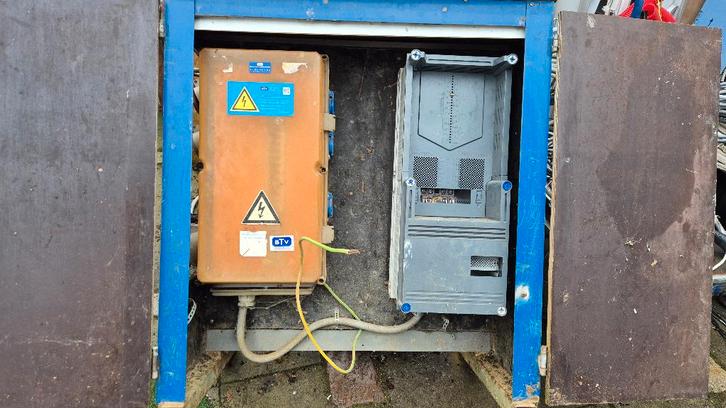 Werfschakelkast 63A, Bricolage & Construction, Électricité & Câbles, Utilisé, Enlèvement