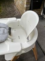 Stokke Steps Tripp Trap met babyset, tafelblad en bekleding, Ophalen, Zo goed als nieuw, Meegroeistoel, Gordel(s)