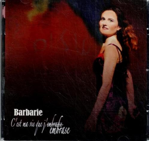 cd    /   barbarie  c' est ma vie que j'embrase, CD & DVD, CD | Autres CD, Enlèvement ou Envoi