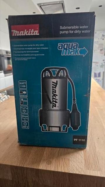 Makita dompelpomp pf1110 nieuw beschikbaar voor biedingen