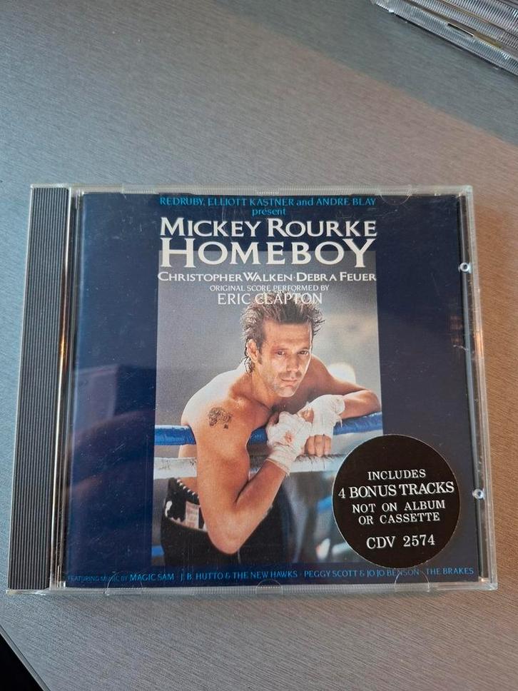 Cd. Homeboy. Soundtrack (Eric Clapton)., Cd's en Dvd's, Cd's | Filmmuziek en Soundtracks, Ophalen of Verzenden
