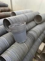 1500 stuks kweekpotten 3 liter grijs, Kunststof, Rond, Zo goed als nieuw, Tuin