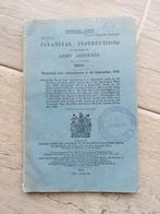 Brits wo1 boekje Financial instructions army accounts 1914, Ophalen of Verzenden