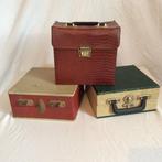 Vintage 7"/Singles-Koffertjes (3 Stuks), Cd's en Dvd's, Ophalen of Verzenden, Gebruikt