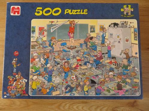 Puzzle Jumbo 500 pièces "Attraper la souris!" Jan Van Haaste, Hobby en Vrije tijd, Denksport en Puzzels, Gebruikt, Legpuzzel, 500 t/m 1500 stukjes