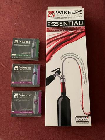 Wikeeps Kit Essentiel – service et conservation du vin