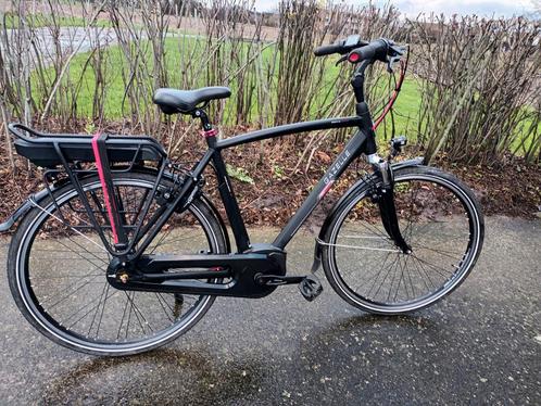 Prachtige Gazelle Vento herenfiets met middenmotor Bosch HMB, Fietsen en Brommers, Elektrische fietsen, Zo goed als nieuw, Gazelle