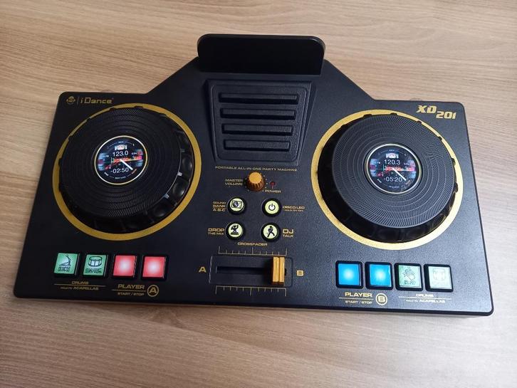 DJ en karaoke set - iDance XD201, Audio, Tv en Foto, Karaoke-apparatuur, Gebruikt, Mixer, Ophalen