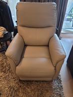 Beige relaxstoel/recliner, Huis en Inrichting, Fauteuils, Ophalen, Zo goed als nieuw, 75 tot 100 cm, Moderne eigentijdse fauteuil