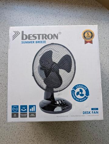 Tafelventilator Bestron DDF27Z Ventilator beschikbaar voor biedingen
