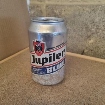 Canette Jupiler Blue, Enlèvement ou Envoi, Utilisé, Bouteille(s), Jupiler