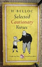 Selected Cautionary Verses -1950 - Hil. Belloc (1870-1953), Gelezen, Ophalen of Verzenden, Hilaire Belloc(1870–1953), Eén auteur