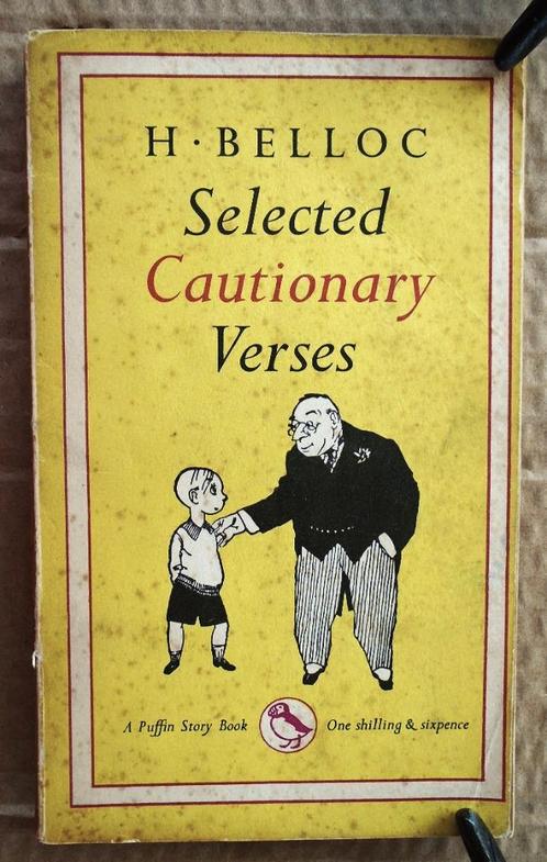 Selected Cautionary Verses -1950 - Hil. Belloc (1870-1953), Boeken, Gedichten en Poëzie, Gelezen, Eén auteur, Ophalen of Verzenden