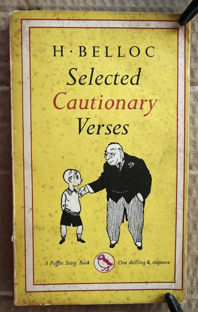 Selected Cautionary Verses -1950 - Hil. Belloc (1870-1953), Boeken, Gedichten en Poëzie, Gelezen, Eén auteur, Ophalen of Verzenden