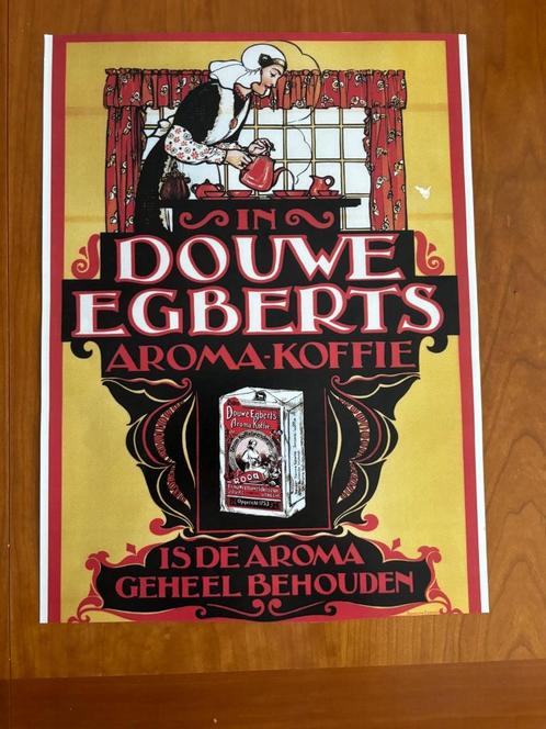 Douwe Egberts print 30x40 cm aroma koffie, Verzamelen, Merken en Reclamevoorwerpen, Gebruikt, Overige typen, Ophalen of Verzenden