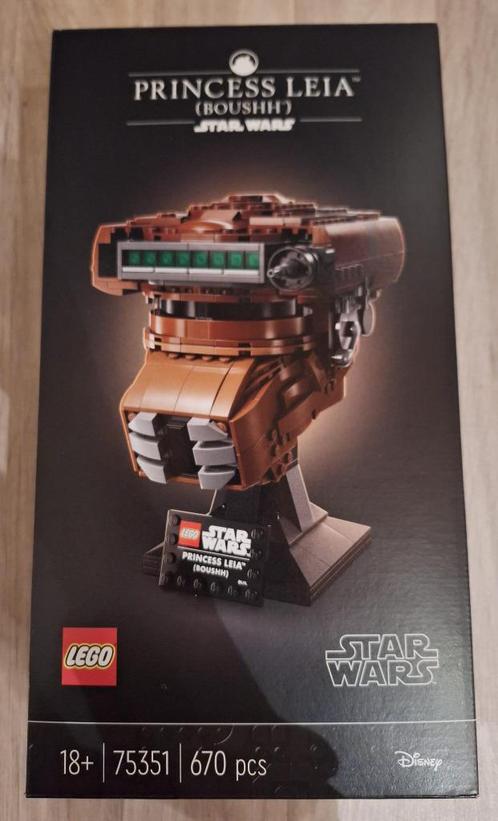 LEGO Star Wars Prinses Leia (Boushh) Helm - 75351, Hobby en Vrije tijd, Modelbouw | Overige, Nieuw, Ophalen