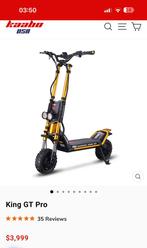 Kaabo warrior king GT PRO, Fietsen en Brommers, Steps, Ophalen