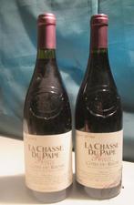 2x Réserve de La Chasse du Pape - Gabriel Meffre - 1999, Collections, Enlèvement ou Envoi, Pleine, Comme neuf, Vin rouge