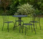 Tuintafel en 4 stoelen (2 nieuwe stoelen), Ophalen