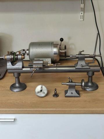 Horlogemaker draaibank wolf jahn 8mm beschikbaar voor biedingen