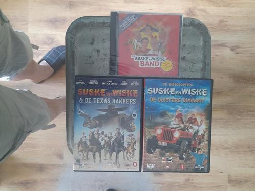 Suske en Wiske pakket, Cd's en Dvd's, Dvd's | Kinderen en Jeugd, Film, Avontuur, Vanaf 6 jaar, Verzenden