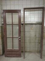 Grote antieke notariswoning deur, Ophalen of Verzenden, Glas, Zo goed als nieuw