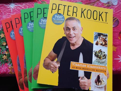 Kookboeken "Peter kookt" 5 stuks, Livres, Livres de cuisine, Neuf, Entrées et Soupes, Plat principal, Tapas, Snacks et Dim Sum