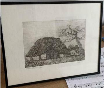 Pentekening Oude Schuur beschikbaar voor biedingen