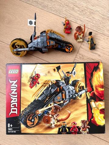 Lego 70672 Ninjago | Cole's Dirt Bike | w niet meer gemaakt beschikbaar voor biedingen