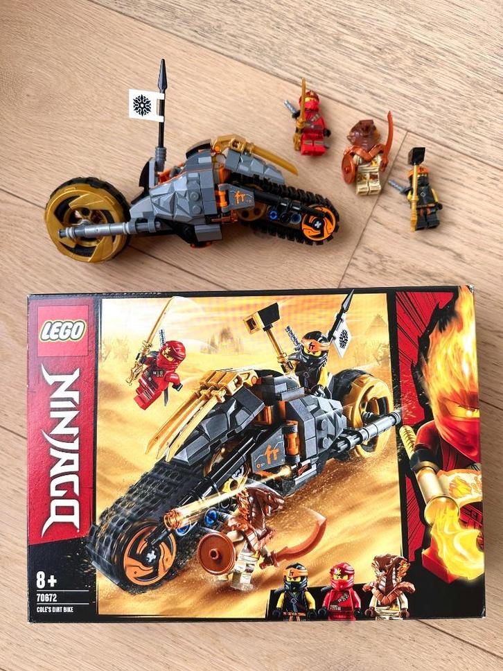 Lego 70672 Ninjago | Cole's Dirt Bike | w niet meer gemaakt, Kinderen en Baby's, Speelgoed | Duplo en Lego, Zo goed als nieuw