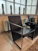 WALTER KNOLL Arco Fauteuille SPINE - zetel leder, Huis en Inrichting, Ophalen, Zo goed als nieuw