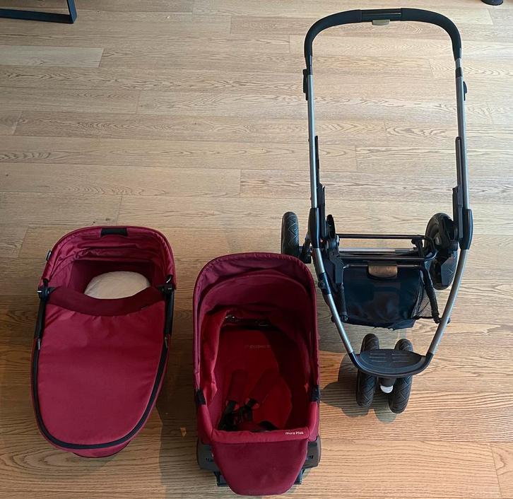 Mooie Maxi Cosi Mura Plus, Kinderen en Baby's, Kinderwagens en Combinaties, Gebruikt, Combiwagen, Maxi-Cosi, Luchtbanden, Met reiswieg