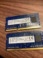 Laptopgeheugen Kingston 2 x 4gb, Enlèvement ou Envoi, Laptop, 8 GB