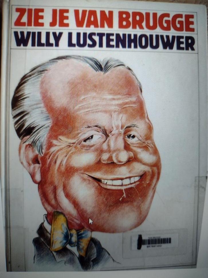 BOEK: ZIE JE VAN BRUGGE: WILLY LUSTENHOUWER (discografie), Boeken, Muziek, Gelezen, Artiest, Ophalen of Verzenden