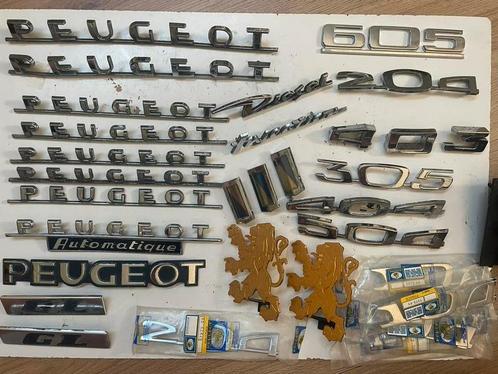 Peugeot Emblemen vanaf jaren 60 allerlei nieuw en gebruikt, Auto-onderdelen, Klein materiaal, Peugeot, Ophalen of Verzenden