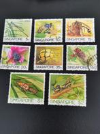 Singapour 1985 - insectes, Affranchi, Enlèvement ou Envoi