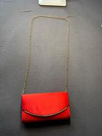 Leuke rode schoudertas, Handtassen en Accessoires, Tassen | Damestassen, Ophalen of Verzenden, Zo goed als nieuw, Rood, Avondtasje