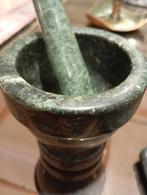 Vijzel Serpentine Jade regio India/Afghanistan, Antiek en Kunst, Ophalen of Verzenden