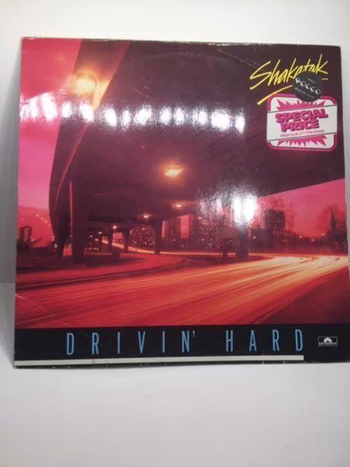 LP - Shakatak - Drivin' Hard ( Vinyl ), Cd's en Dvd's, Vinyl | Rock, Zo goed als nieuw, Poprock, 12 inch, Ophalen of Verzenden