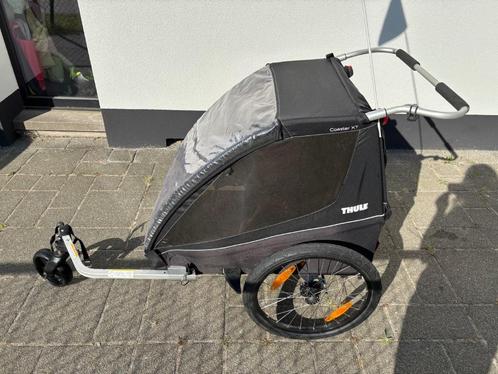 Thule Coaster XT, Fietsen en Brommers, Fietsaccessoires | Aanhangwagens en Karren, Zo goed als nieuw, Kinderkar, 60 tot 80 kg